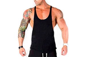 Satire Gym - Camiseta de Tirantes para Fitness de Hombre/Ropa Funcional de  Secado rápido para Hombres - Camiseta de Tirantes para Hombres, Apta para